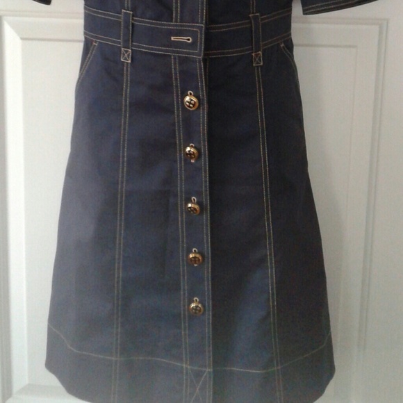 Ecetera  Denim look Dress . - Picture 2 of 6